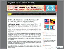 Tablet Screenshot of amksarawak.wordpress.com