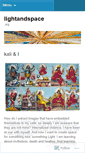 Mobile Screenshot of lightandspace.wordpress.com