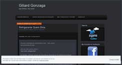 Desktop Screenshot of giliardgonzaga.wordpress.com