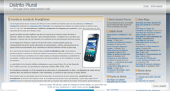Desktop Screenshot of distritoplural.wordpress.com