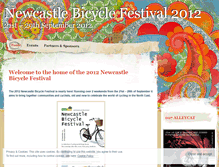 Tablet Screenshot of bicyclefestival.wordpress.com