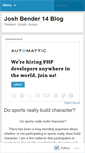 Mobile Screenshot of bender270.wordpress.com