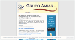 Desktop Screenshot of grupoamiar.wordpress.com