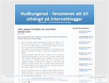 Tablet Screenshot of hudhungerad.wordpress.com