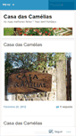 Mobile Screenshot of casadascamelias.wordpress.com