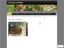 Tablet Screenshot of casadascamelias.wordpress.com