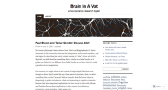 Desktop Screenshot of brainvat.wordpress.com