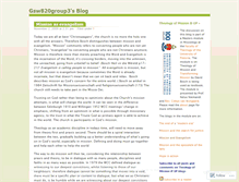 Tablet Screenshot of gsw820group3.wordpress.com