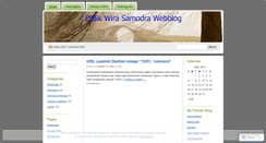 Desktop Screenshot of didikwirasamodra.wordpress.com
