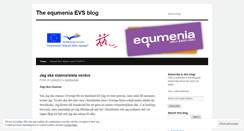 Desktop Screenshot of equmeniaevs.wordpress.com