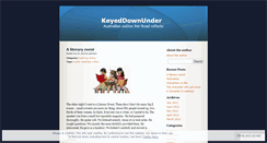 Desktop Screenshot of keyeddownunder.wordpress.com