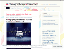 Tablet Screenshot of photographeprofessionnel.wordpress.com