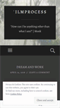 Mobile Screenshot of ilmprocess.wordpress.com