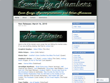 Tablet Screenshot of coverbynumbers.wordpress.com