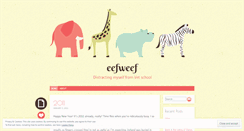 Desktop Screenshot of eefweef.wordpress.com