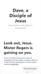 Mobile Screenshot of discipledave.wordpress.com