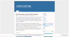 Desktop Screenshot of oceanandcoast.wordpress.com
