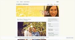 Desktop Screenshot of familyjewels.wordpress.com