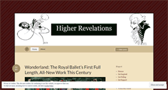 Desktop Screenshot of higherrevelations.wordpress.com