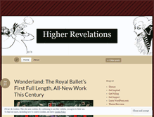 Tablet Screenshot of higherrevelations.wordpress.com