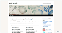 Desktop Screenshot of bebop7.wordpress.com
