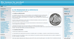 Desktop Screenshot of notemaslaverdad.wordpress.com