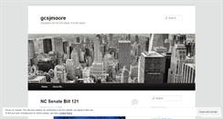 Desktop Screenshot of gcsjmoore.wordpress.com