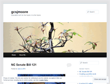 Tablet Screenshot of gcsjmoore.wordpress.com