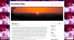 Desktop Screenshot of divanikkiz.wordpress.com