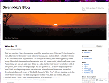 Tablet Screenshot of divanikkiz.wordpress.com