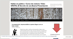 Desktop Screenshot of hablarenpublico9.wordpress.com