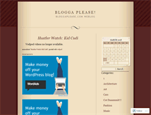 Tablet Screenshot of bloggaplease.wordpress.com