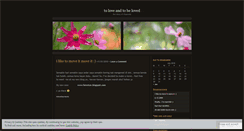 Desktop Screenshot of luvmine.wordpress.com