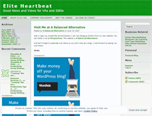 Tablet Screenshot of elitevas.wordpress.com