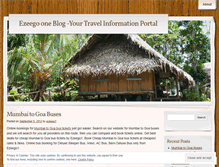 Tablet Screenshot of ezeego1.wordpress.com
