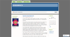 Desktop Screenshot of bwmetz.wordpress.com
