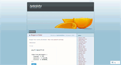 Desktop Screenshot of apelsinklyftor.wordpress.com