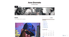 Desktop Screenshot of annebrenneke.wordpress.com