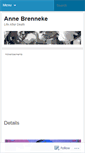 Mobile Screenshot of annebrenneke.wordpress.com