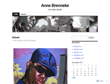 Tablet Screenshot of annebrenneke.wordpress.com