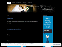 Tablet Screenshot of magrenphoto.wordpress.com