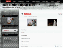 Tablet Screenshot of hacidemirel.wordpress.com