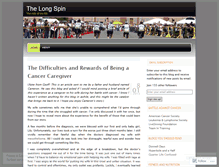 Tablet Screenshot of longspin.wordpress.com