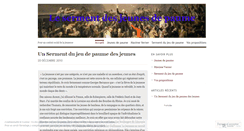 Desktop Screenshot of jeunesdepaume.wordpress.com