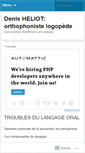 Mobile Screenshot of bcnorthophonie.wordpress.com