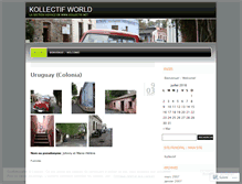 Tablet Screenshot of kollectifworld.wordpress.com