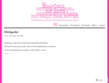 Tablet Screenshot of 3simposio.wordpress.com
