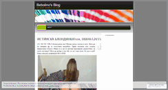 Desktop Screenshot of escordbg.wordpress.com