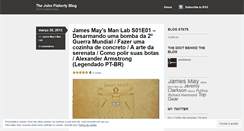Desktop Screenshot of johnflaherty.wordpress.com