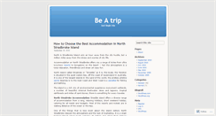 Desktop Screenshot of acchot.wordpress.com
